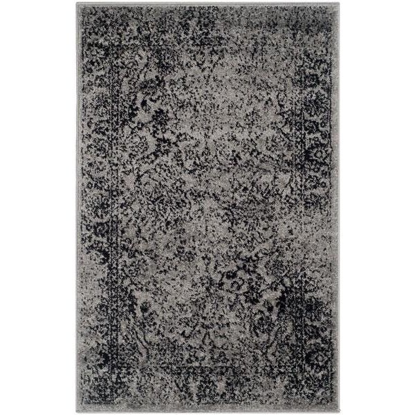 Safavieh Adirondack Runner Rug, Grey and Black - 2 ft. 6 in. x 22 ft. - ADR109B-222
