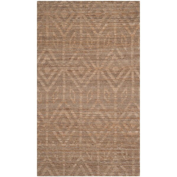 Safavieh 2 x 3 ft. Accent Cape Cod Hand Woven RugGrey & Gold - CAP415A-2