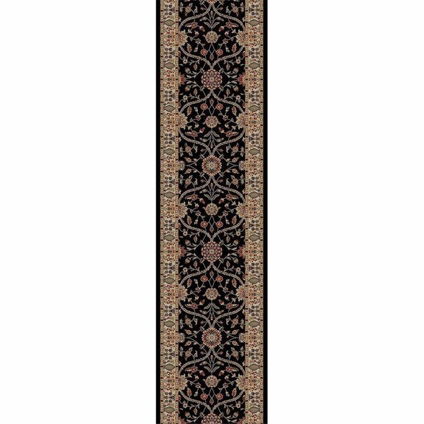 Concord Global Trading 3 ft. 11 in. x 5 ft. 7 in. Jewel Voysey - Black - 49034