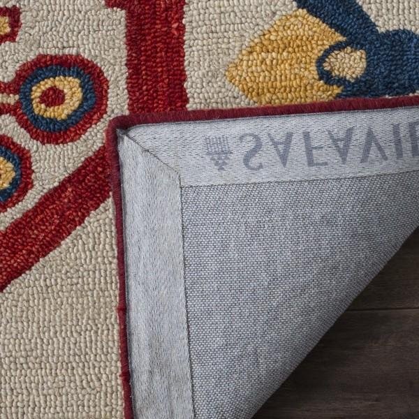 Safavieh 2 x 3 ft. Aspen Hand Tufted Accent Area Rug, Ivory and Multi - APN703A-2