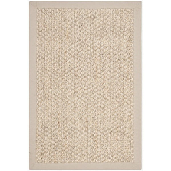 Safavieh 2 ft. 6 in. x 10 ft. Runner Casual Marble Natural Fiber Rug - NF525C-210