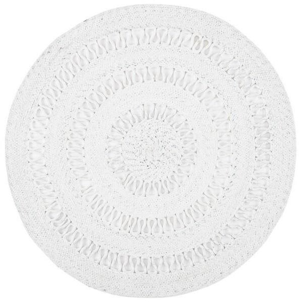 Safavieh 4 x 4 ft. Cape Cod Round Area RugIvory - CAP221A-4R