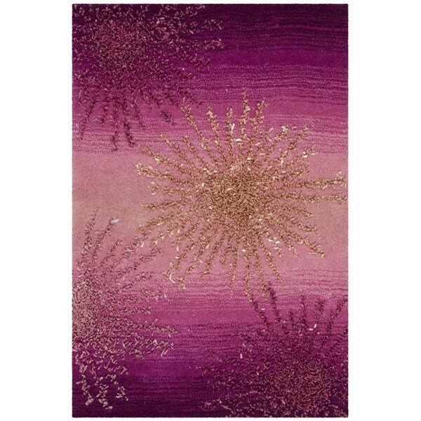 Safavieh Soho Hand Tufted Accent Area Rug, Pink - 2 x 3 ft. - SOH712N-2
