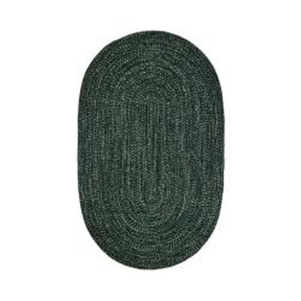 Better Trends Better Trends BRCR3050DE 30 x 50 in. Chenille Reversible Rug - Emerald & Diluth Tweed - BRCR3050DE