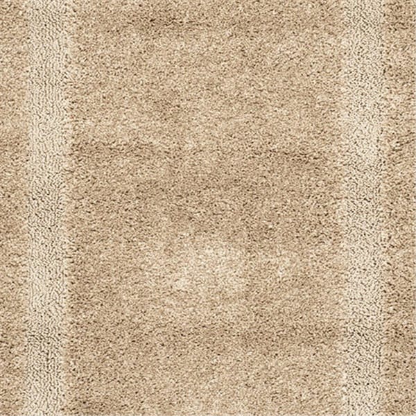 Safavieh 4 x 6 ft. Small Rectangle Beige and Beige Florida Shag Rug - SG454-1313-4