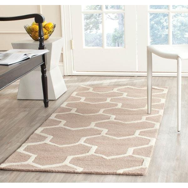 Safavieh 2 ft.-6 in. x 4 ft. Cambridge Hand Tufted Accent Area RugBeige & Ivory - CAM146J-24