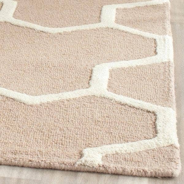 Safavieh 2 ft.-6 in. x 4 ft. Cambridge Hand Tufted Accent Area RugBeige & Ivory - CAM146J-24
