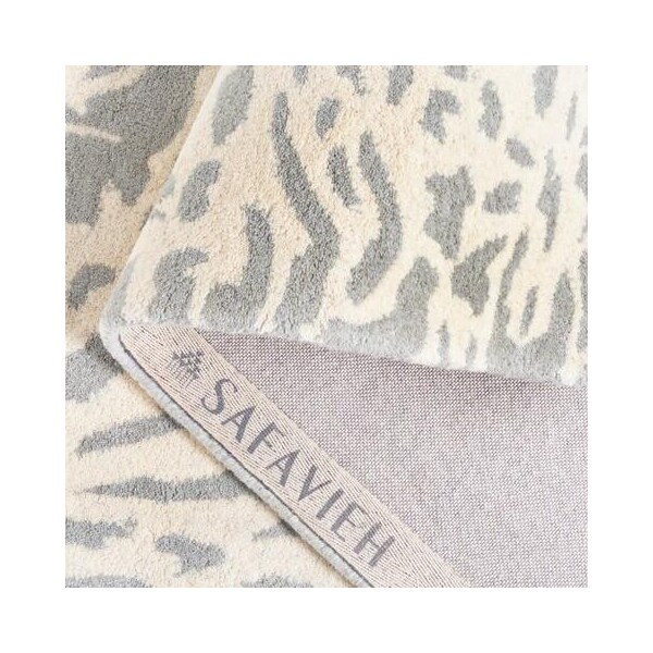 Safavieh Bella Hand Tufted Runner Rug, Grey and Ivory - 2 ft.-3 in. x 9 ft. - BEL115D-29