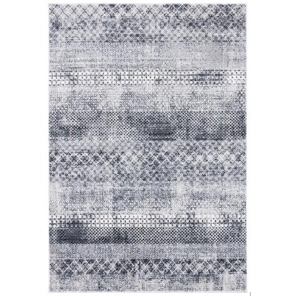 Safavieh 9 x 12 ft. Amelia 700 Contemporary Rectangle Power Loomed Rug Gray & Ivory - ALA761F-9