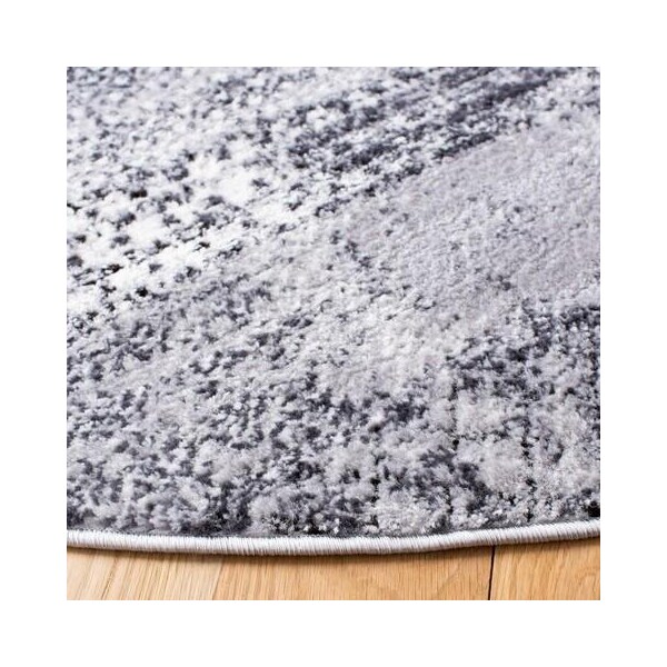 Safavieh 9 x 12 ft. Amelia 700 Contemporary Rectangle Power Loomed Rug Gray & Ivory - ALA761F-9