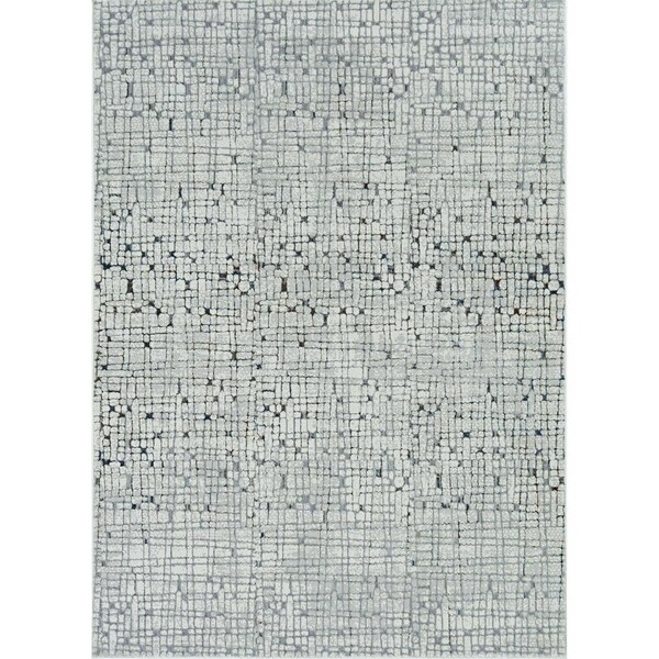 Homeroots 26 x 83 in. Grey Polyester Rug - 374793