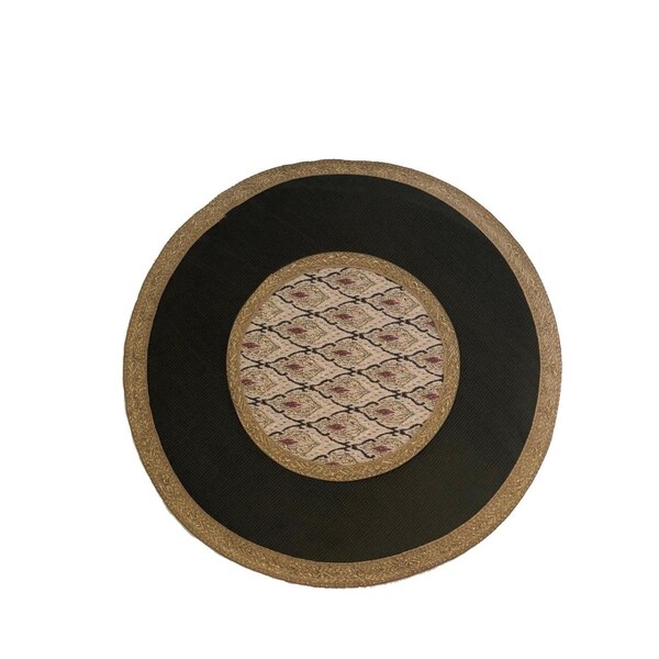 Tapestry Trading 12 in Belgium Fouquete Table Runner Green - FOU12GRN