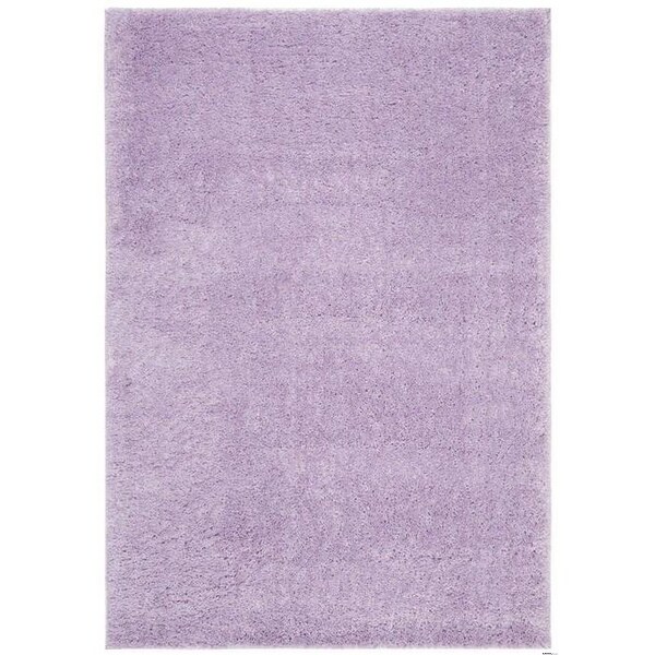 Safavieh 5 ft. 3 in. x 7 ft. 6 in. August Shag 900 Power-Loomed Rectangle Rug Lilac - AUG900V-5
