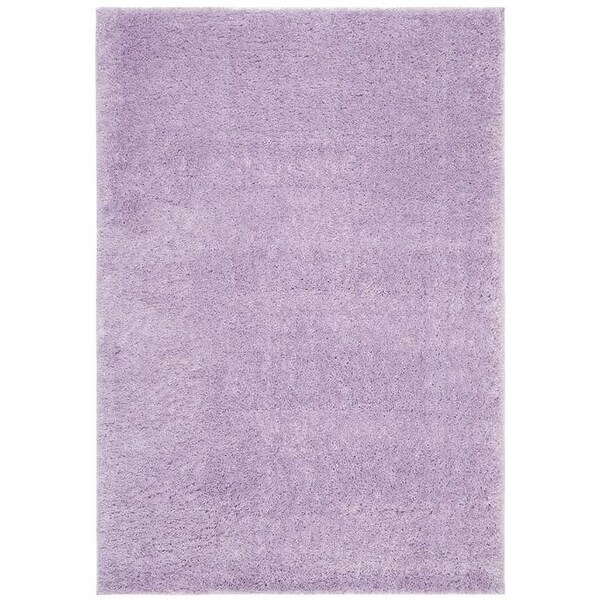 Safavieh 5 ft. 3 in. x 7 ft. 6 in. August Shag 900 Power-Loomed Rectangle Rug Lilac - AUG900V-5