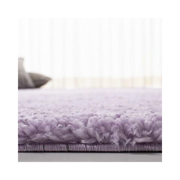 Safavieh 5 ft. 3 in. x 7 ft. 6 in. August Shag 900 Power-Loomed Rectangle Rug Lilac - AUG900V-5