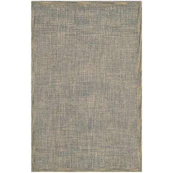 Safavieh Abstract Hand Tufted Small Rectangle Area RugGold & Grey 4 x 6 ft. - ABT220B-4