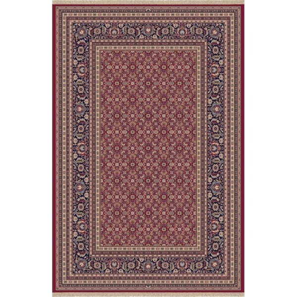 Dynamic Rugs Brilliant 2 ft. 9 in. x 8 ft. 2 in. 72240-330 Rug - Red - BR2872240330