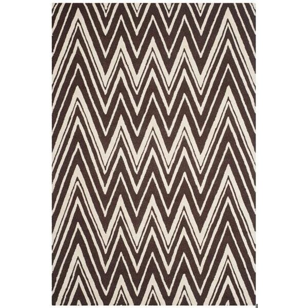 Safavieh 2 x 3 ft. Cambridge Hand Tufted Accent Area RugBrown & Ivory - CAM711R-2
