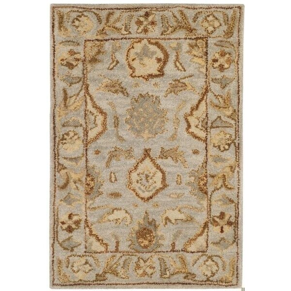 Safavieh 6 x 6 ft. Antiquity Handmade Traditional Oriental Area Round RugLight Grey - AT60A-6R
