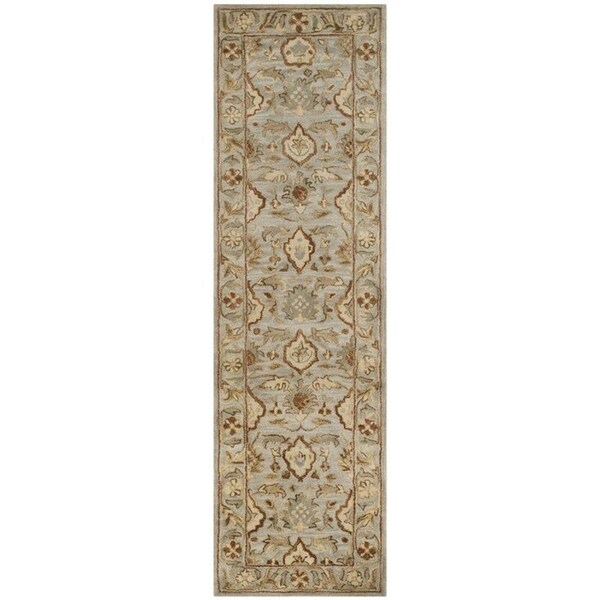 Safavieh 6 x 6 ft. Antiquity Handmade Traditional Oriental Area Round RugLight Grey - AT60A-6R