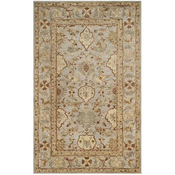 Safavieh 6 x 6 ft. Antiquity Handmade Traditional Oriental Area Round RugLight Grey - AT60A-6R
