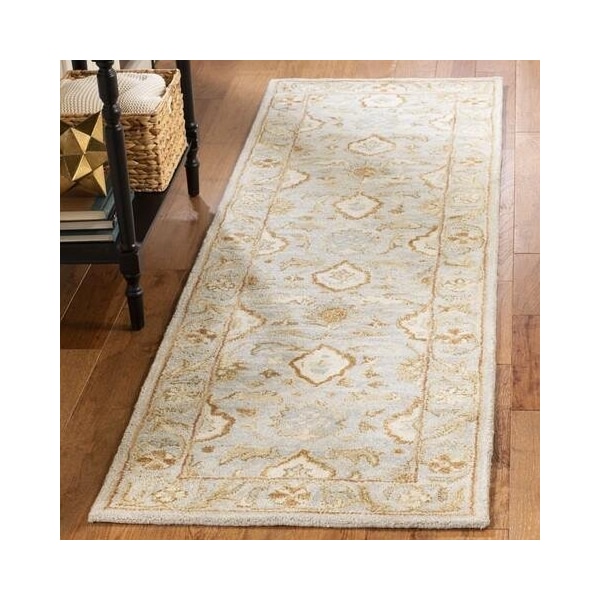 Safavieh 6 x 6 ft. Antiquity Handmade Traditional Oriental Area Round RugLight Grey - AT60A-6R