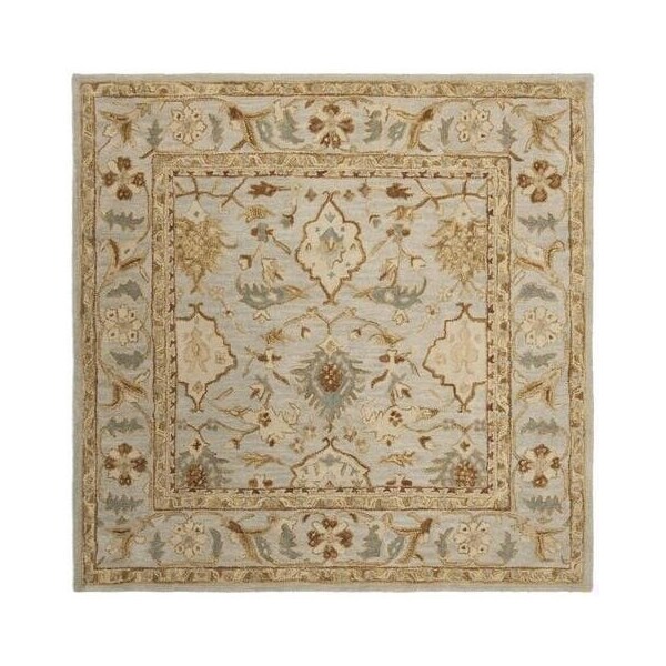 Safavieh 6 x 6 ft. Antiquity Handmade Traditional Oriental Area Round RugLight Grey - AT60A-6R
