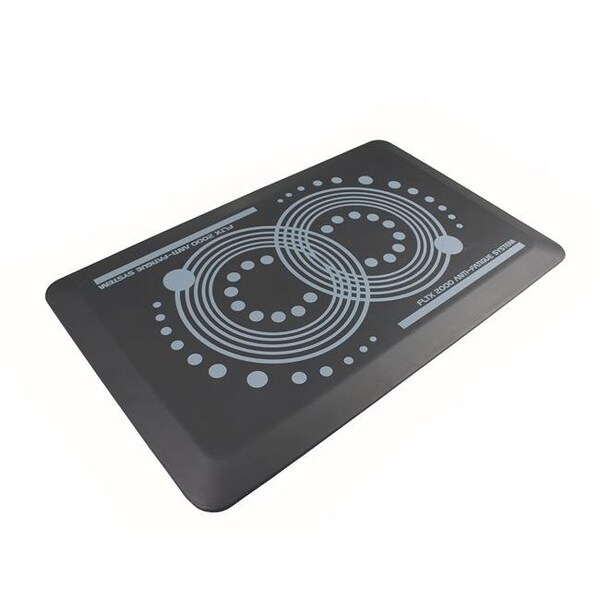Floortex Usa FloortexUSA FCA21624GY 16 x 24 in. AFS-TEX System 2000 Anti-Fatigue Mat; Slate Gray - FCA21624GY