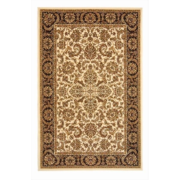 Auric Noble Rectangular Ivory Traditional Italy Area Rug- 3 ft. 3 in. W x 5 ft. 4 in. H - AU3170741