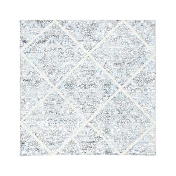 Safavieh 8 x 10 ft. Artistry 600 Contemporary Rectangle Area RugIvory & Blue - ARR667M-8