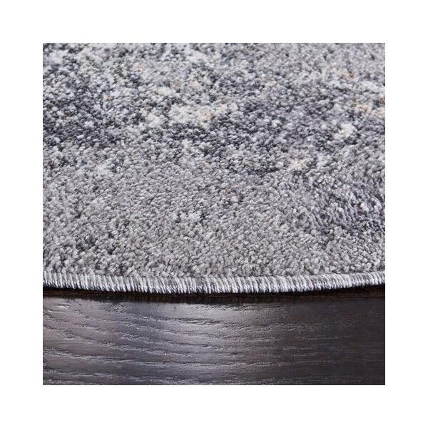 Safavieh 3 x 5 ft. Aston 700 Rectanglar Modern Contemporary Rug Light Grey & Grey - ASN715F-3