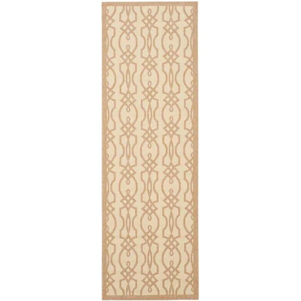 Safavieh Martha Stewart Runner Area Rug, Hickory - 2 ft. - 7 in. x 8 ft. - 2 in. - MSR4220-030-38