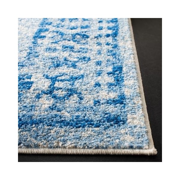 Safavieh Adirondack Square Area RugSilver & Blue 4 x 4 ft. - ADR110D-4SQ