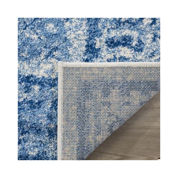 Safavieh Adirondack Square Area RugSilver & Blue 4 x 4 ft. - ADR110D-4SQ