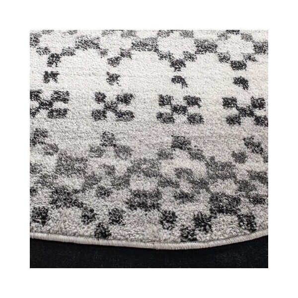 Safavieh 5 ft. 1 in. x 7 ft. 6 in. Adirondack Rectangle Power-Loomed Rug Gray & Ivory - ADR220G-5