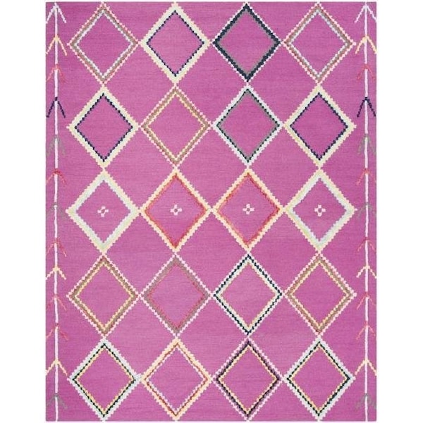 Safavieh Bellagio Hand Tufted Accent RugFuchsia & Multi Color 2 ft.-6 in. x 4 ft. - BLG563R-24