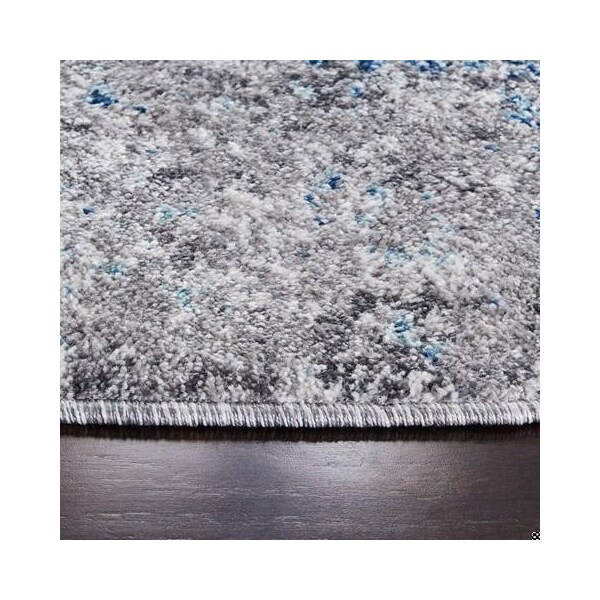 Safavieh 3 x 5 ft. Aston 700 Rectanglar Modern Contemporary Rug Navy & Grey - ASN704N-3