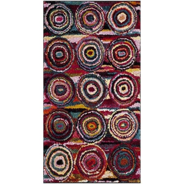 Safavieh Aruba Medium Rectangle Area RugMulticolor 5 ft.-3 in. x 7 ft.-6 in. - ARB504M-5