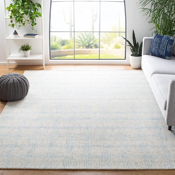 Safavieh 8 x 10 ft. Abstract Rectangle Area Rug Ivory & Beige - ABT656A-8