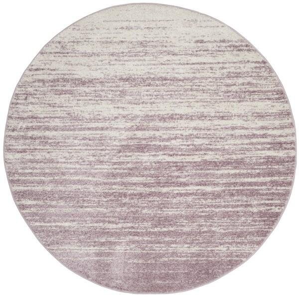 Safavieh 6 x 9 ft. Adirondack Power Loomed Medium Rectangle Area RugCream & Purple - ADR113L-6