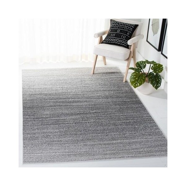 Safavieh Rectangular Adirondack Contemporary Area RugGrey & Ivory 3 x 5 ft. - ADR142F-3