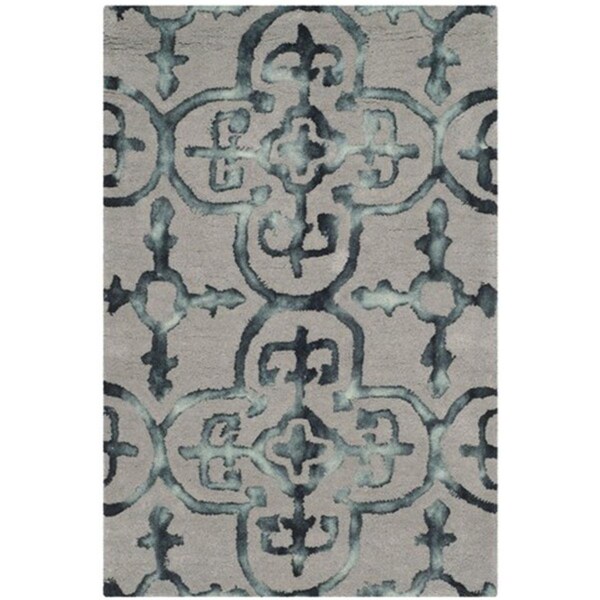 Safavieh Dip Dye Hand Tufted Runner Rug- Grey - Charcoal- 2 ft. 3 in. x 10 ft. - DDY711B-210