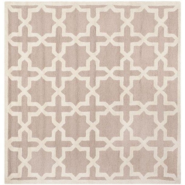 Safavieh 2 x 3 ft. Rectangle Transitional Cambridge- Beige and Ivory Hand Tufted Rug - CAM125J-2