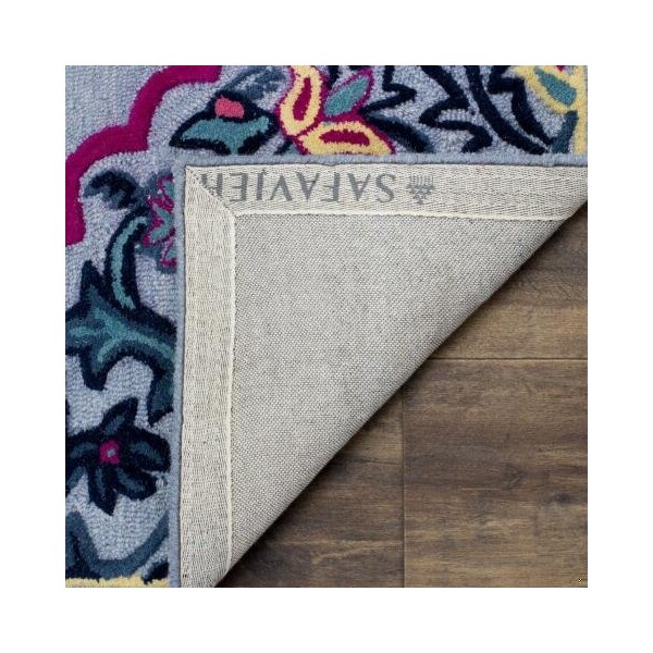 Safavieh Bellagio Hand Tufted Small Rectangle Area RugBlue & Multicolor 3 x 5 ft. - BLG605G-3