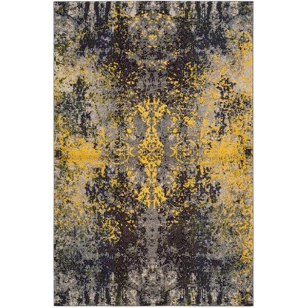Safavieh Monaco Power Loomed Runner Rug- Grey - Multi- 2 ft. 2 in. x 8 ft. - MNC223G-28