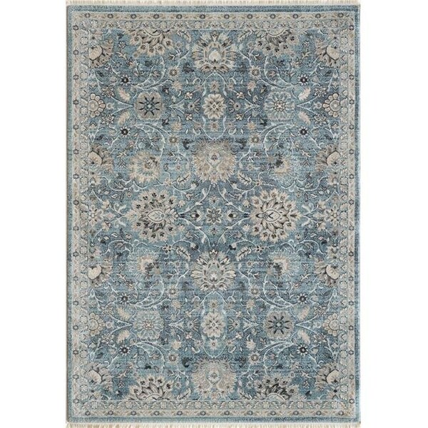 Dynamic Rugs Dynamic Rugs JN246883500 2 ft. x 3 ft. 11 in. Juno 6883 Rectangle Transitional Area Rug - 500 Light Blue - JN246883500