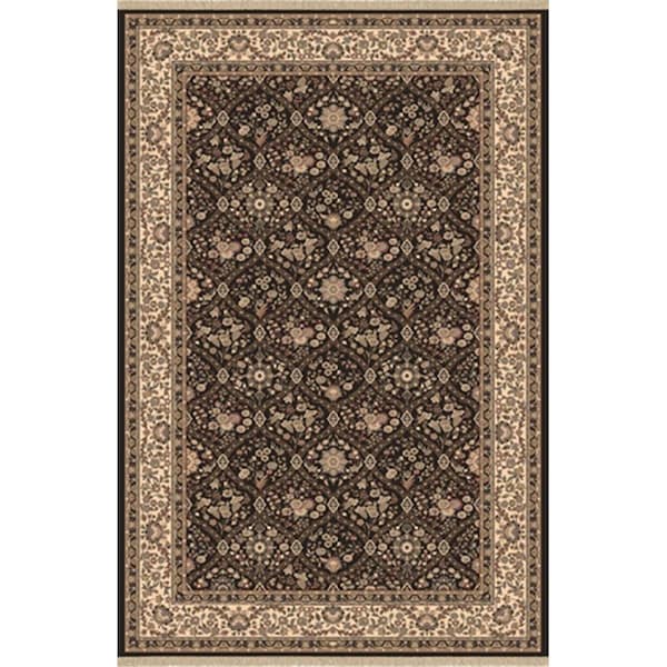 Dynamic Rugs Brilliant 2 ft. 9 in. x 11 ft. 6 in. 7211-090 Rug - Black - BR2127211090