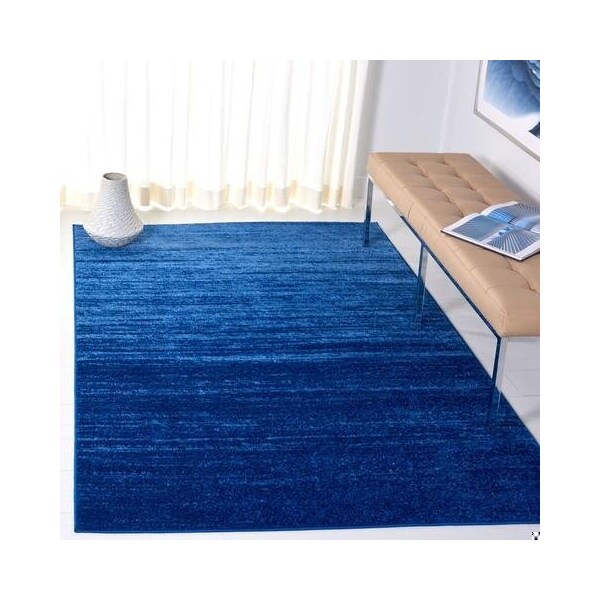 Safavieh Adirondack Power Loomed Rectangle Rug, Light Blue - Dark Blue, 6 x 9 ft. - ADR113F-6