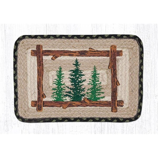 H2H 13 x 19 in. Tall Timbers Table Accents Rug - H22548619