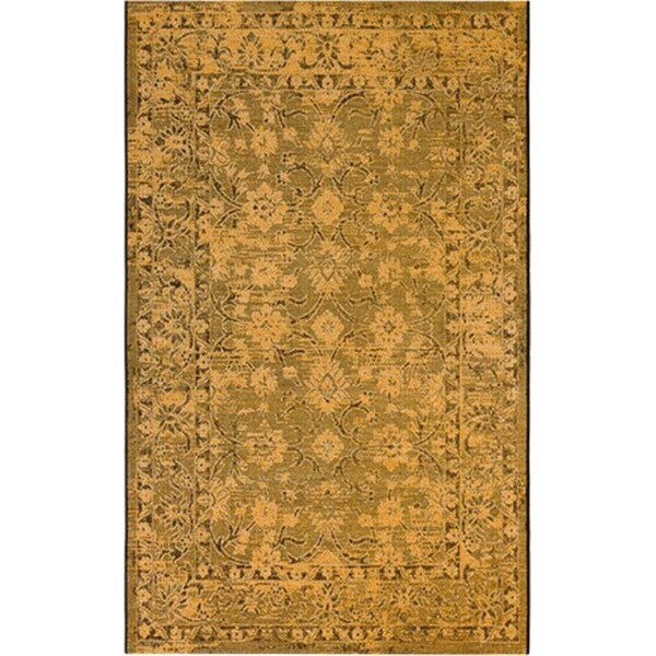 Safavieh Palazzo Power Loomed Rectangle Rug- Black - Creme- 2 x 3 ft. 6 in. - PAL135-16218-2
